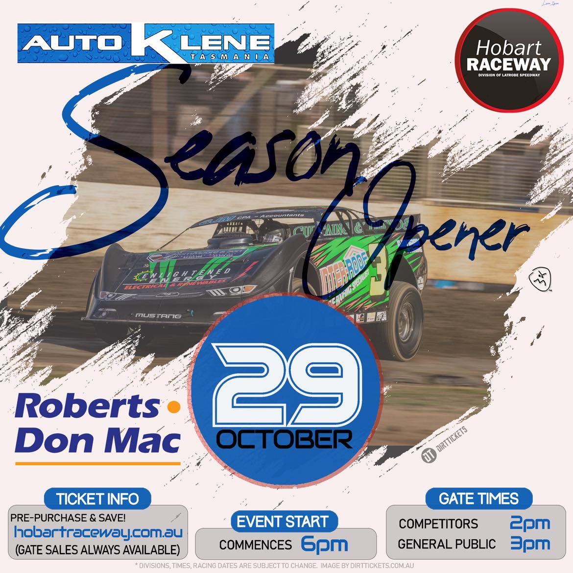 AutoKlene Hobart Raceway Tasmania